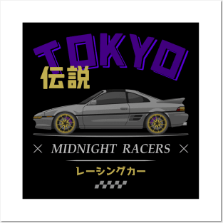 Tuner Silver MK2 MR 2 JDM Posters and Art
